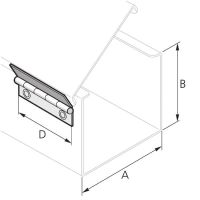 Deckelscharnier DS 40 S