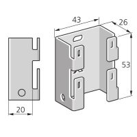 Wandkonsole GK WKM X10 V4A