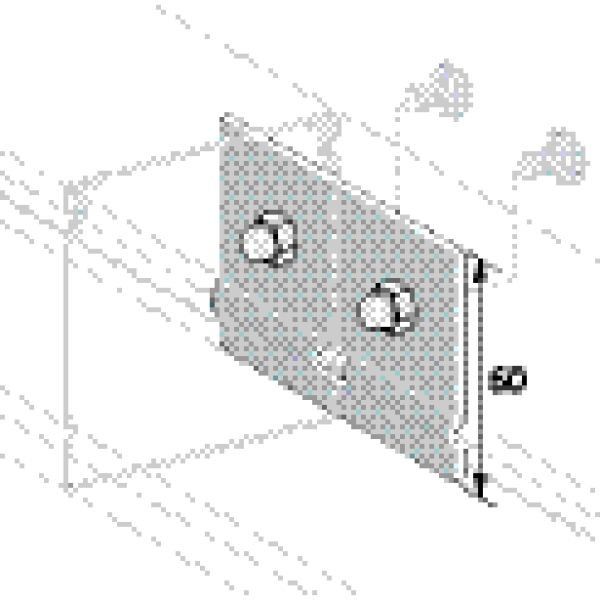 Verbindungslasche 180° PIK VL 180 S