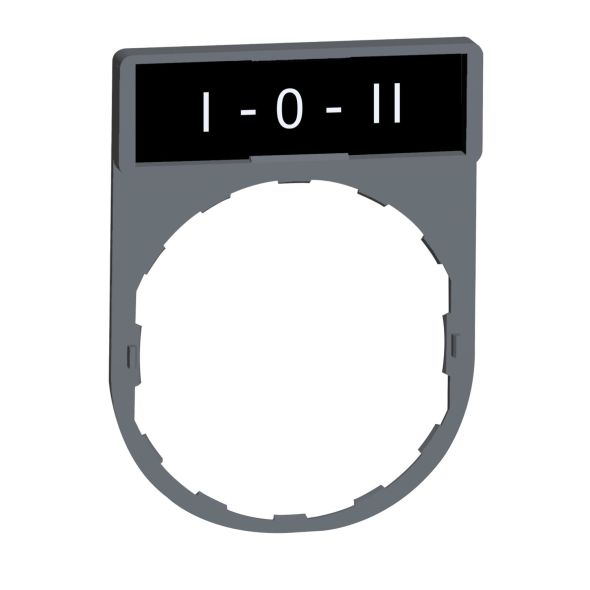 Schildträger 30x40mm ZBY2186C0 Schildträger 30x40mm ZBY2186C0