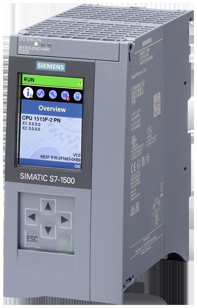 SIMATIC S7-1500 CPU 1515F- 6ES7515-2FN03-0AB0 SIMATIC S7-1500 CPU 1515F- 6ES7515-2FN03-0AB0