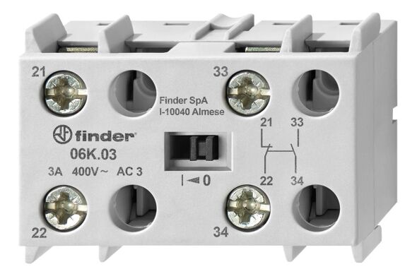 Hilfsschalter-Block 06K.06 Hilfsschalter-Block 06K.06