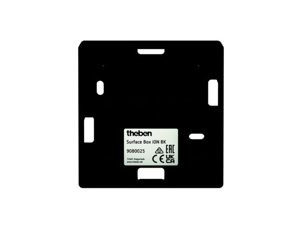 Aufputzgehäuse schwarz Surface Box iON BK Aufputzgehäuse schwarz Surface Box iON BK