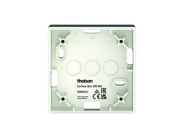 Aufputzgehäuse weiß Surface Box iON WH