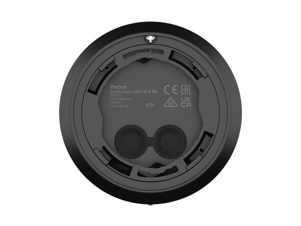 Rahmen für Aufputz-Montage SurfaceboxLUXA103BBK