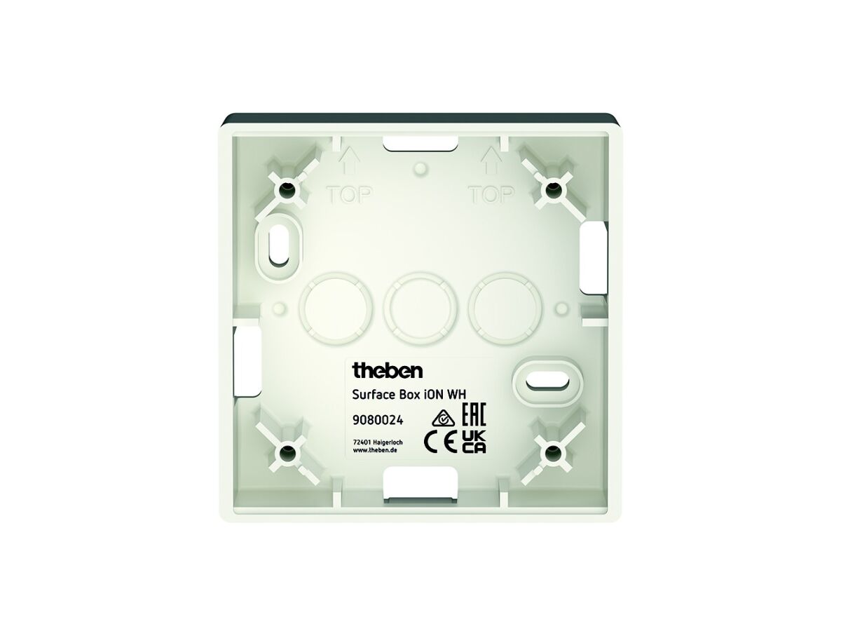 Aufputzgehäuse weiß Surface Box iON WH