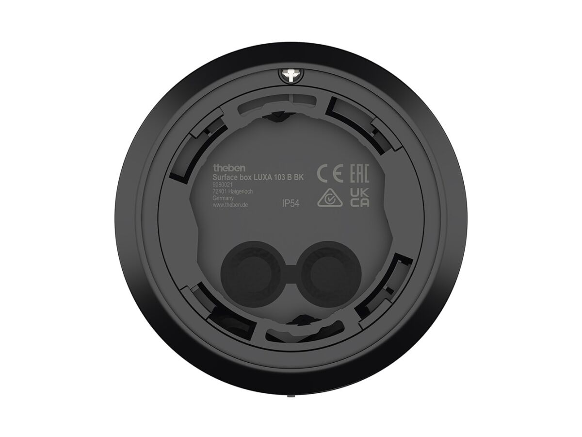 Rahmen für Aufputz-Montage SurfaceboxLUXA103BBK