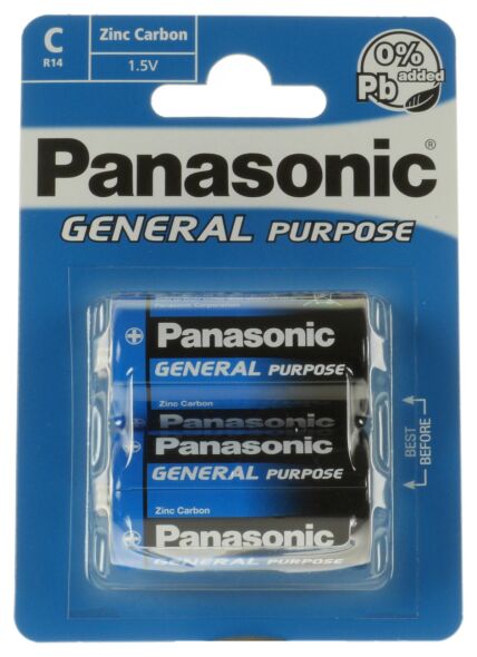 Batterie 1,5V Baby C R14BE/2BP Batterie 1,5V Baby C R14BE/2BP