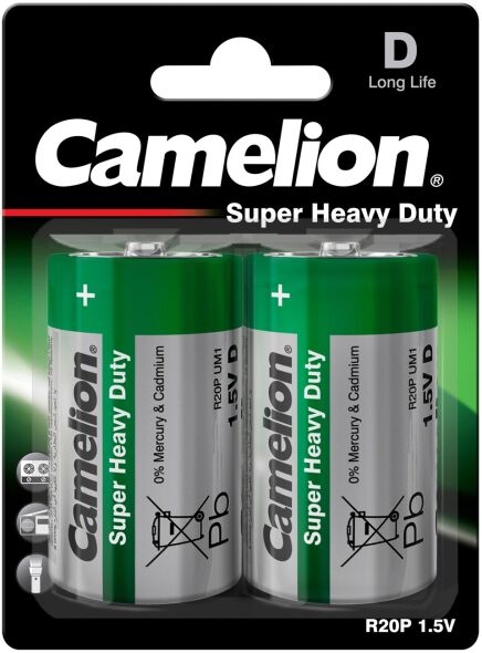 Batterie 1,5V Mono D R20 / Mono / BP2 Batterie 1,5V Mono D R20 / Mono / BP2