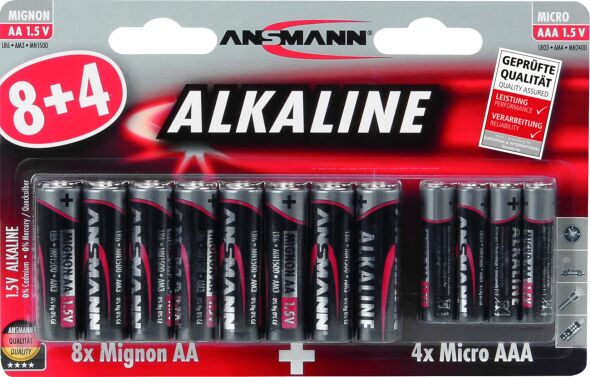 Batterie 4x 1,5V Micro AAA 148051 Batterie 4x 1,5V Micro AAA 148051