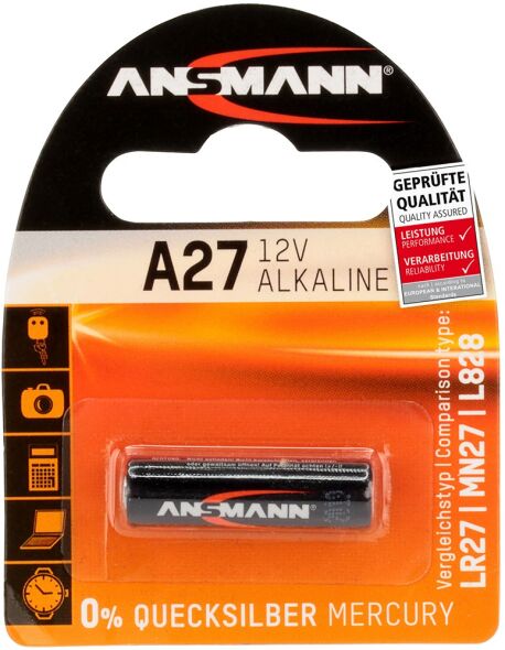 Batterie Alkaline 12V A27 Batterie Alkaline 12V A27