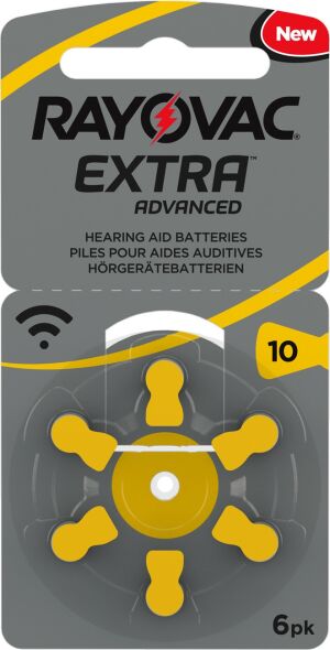 Hörgerätebatterie 1,4V Extra Advanced R10AE Hörgerätebatterie 1,4V Extra Advanced R10AE