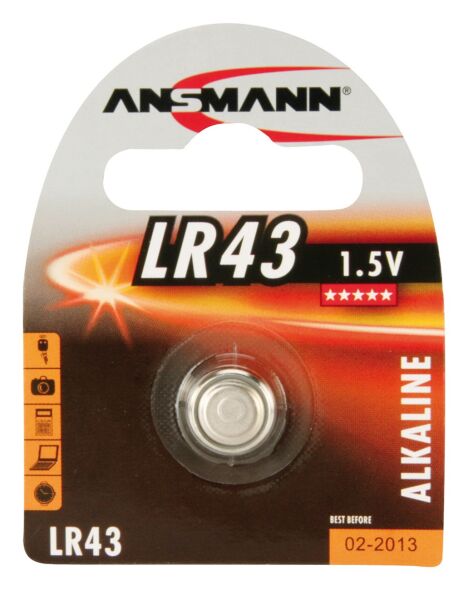 Knopfzelle 1,5V LR 43 Knopfzelle 1,5V LR 43