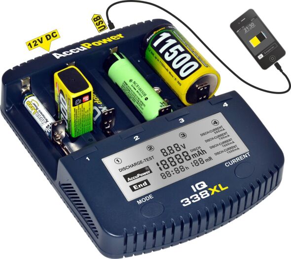 Ladegerät IQ338XL Ladegerät IQ338XL