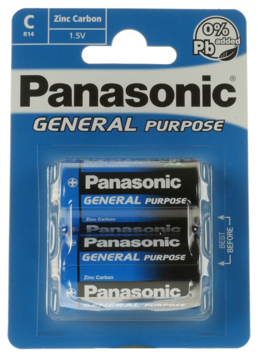 Batterie 1,5V Baby C R14BE/2BP Batterie 1,5V Baby C R14BE/2BP