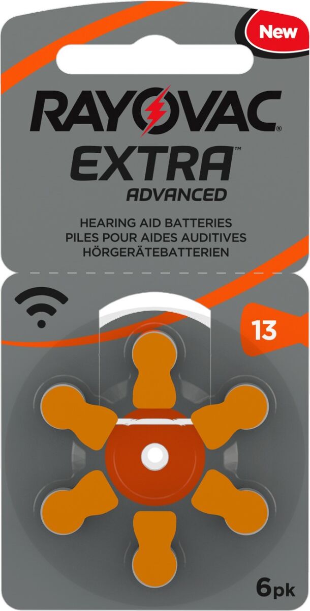 Hörgerätebatterie 1,4V Extra Advanced R13AE Hörgerätebatterie 1,4V Extra Advanced R13AE