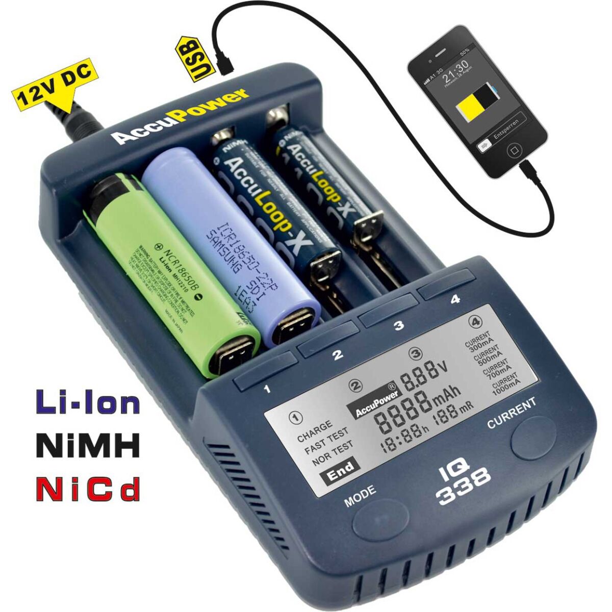 Ladegerät IQ338 Ladegerät IQ338