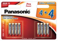 Batterie 1,5V Micro AAA LR03PPG/8BW 4+4F