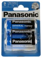 Batterie 1,5V Mono D R20BE/2BP