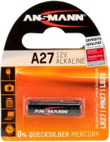 Batterie Alkaline 12V A27