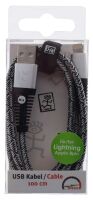 Datenkabel Nylon USB 145356