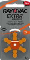 Hörgerätebatterie 1,4V Extra Advanced R13AE