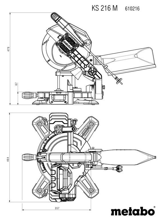 Kappsäge KS 216 M