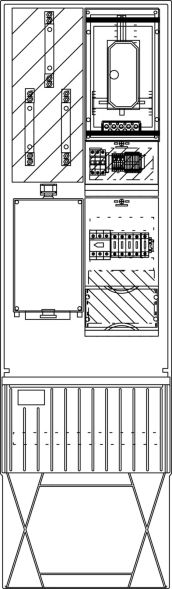Wandlerschrank Freiluft WS341.S5.NHS01 Wandlerschrank Freiluft WS341.S5.NHS01