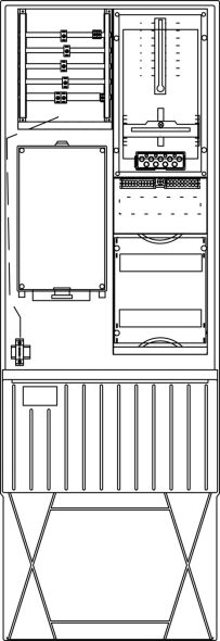 Zähleranschlusssäule ZS321.N5.36 Zähleranschlusssäule ZS321.N5.36