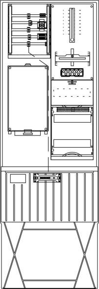 Zähleranschlusssäule ZS321.S1.24AV