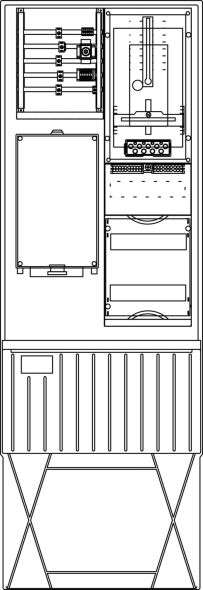 Zähleranschlusssäule ZS321.W3.36V Zähleranschlusssäule ZS321.W3.36V