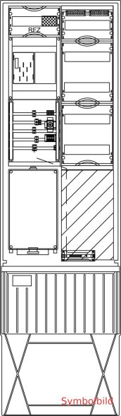 Zähleranschlusssäule ZS341B.S1.12V Zähleranschlusssäule ZS341B.S1.12V