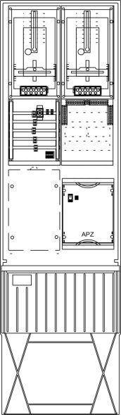 Zähleranschlusssäule ZS342A.N4.12V Zähleranschlusssäule ZS342A.N4.12V