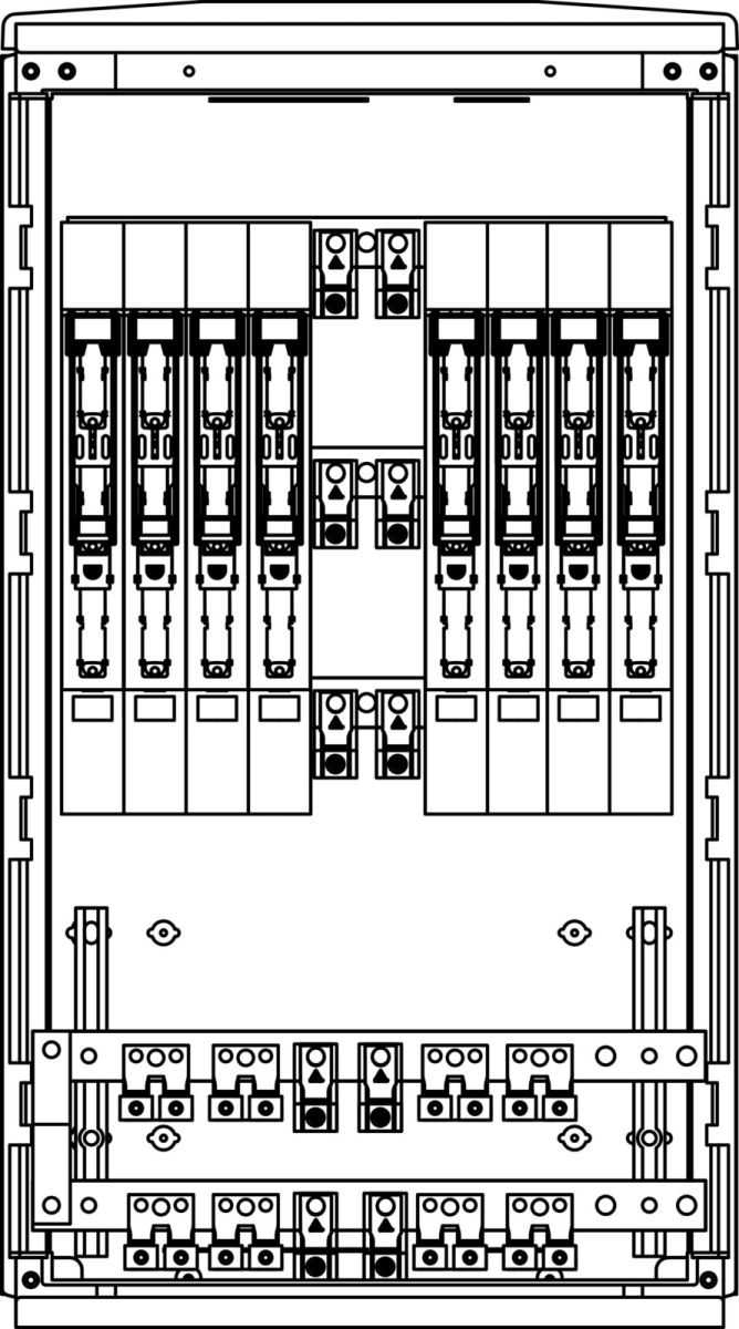 Kabelverteilerschrank LS80S.DV08