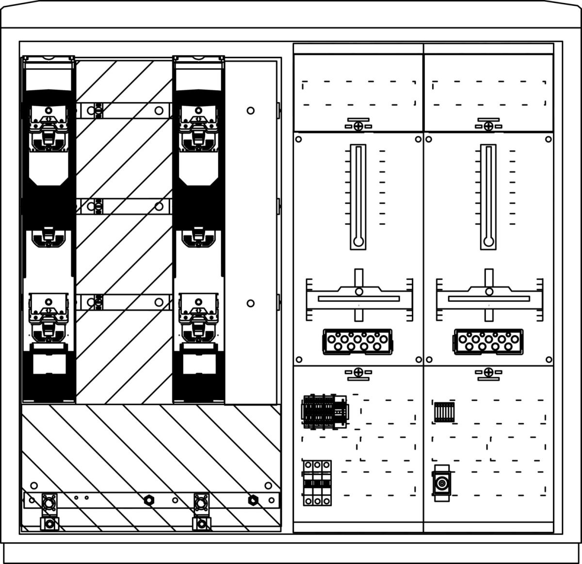 Wandlerschrank Freiluft WS822L.N1.C1101 Wandlerschrank Freiluft WS822L.N1.C1101
