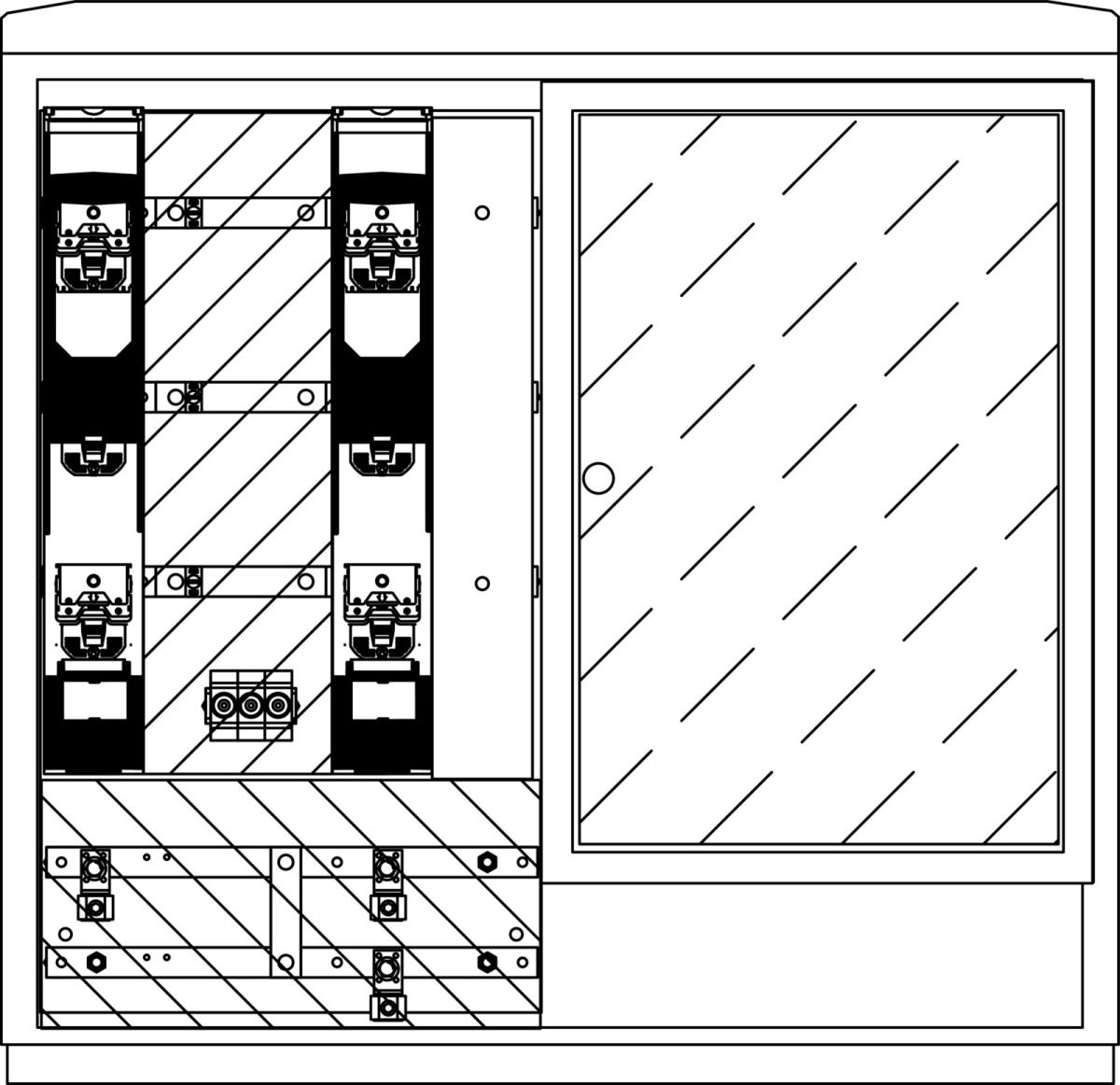 Wandlerschrank Freiluft WS822L.S5.N1112 Wandlerschrank Freiluft WS822L.S5.N1112