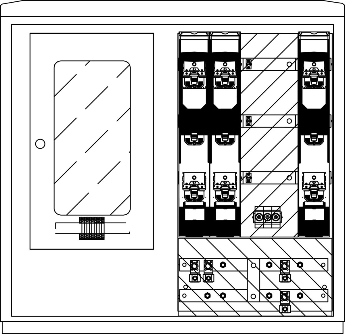 Wandlerschrank Freiluft WS824.W1.N2112 Wandlerschrank Freiluft WS824.W1.N2112