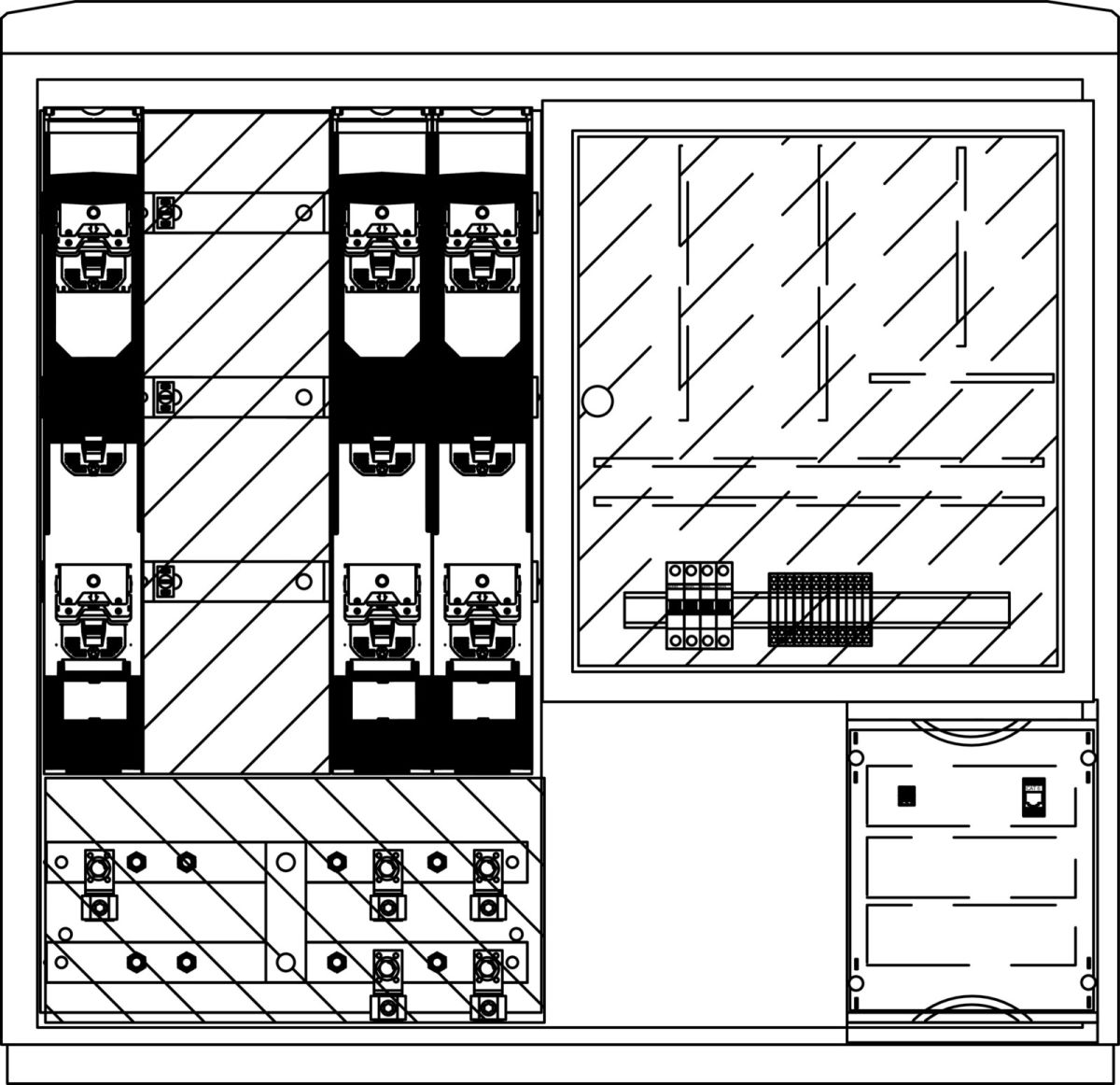 Wandlerschrank Freiluft WS824L.S3.N1211