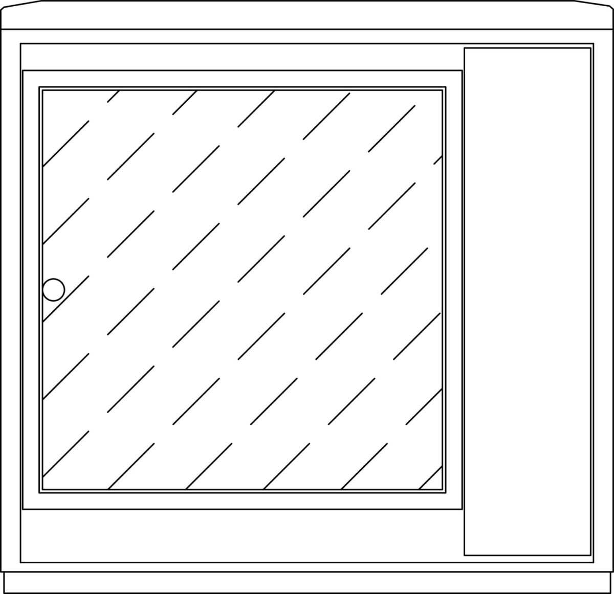 Wandlerschrank Freiluft WSM82.S5.11