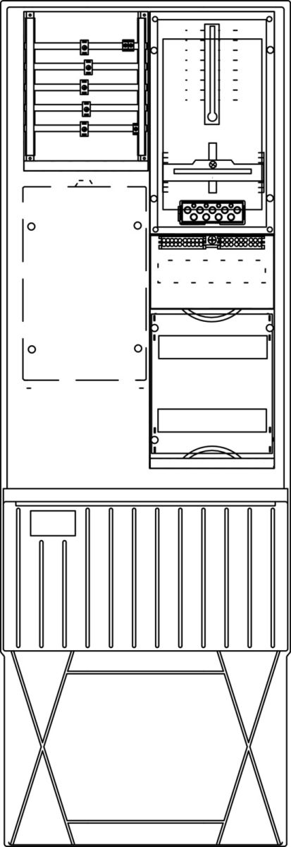 Zähleranschlusssäule ZS321.N2.36 Zähleranschlusssäule ZS321.N2.36