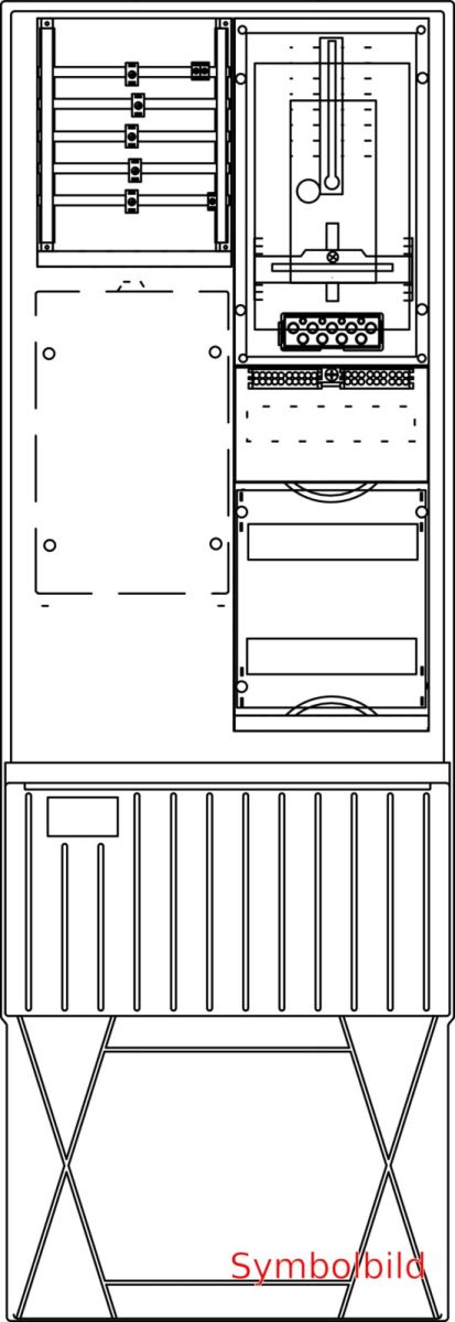 Zähleranschlusssäule ZS321.N4.24
