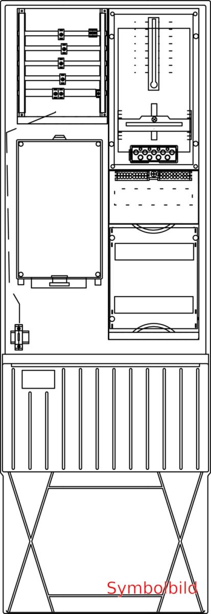 Zähleranschlusssäule ZS321.N5.24 Zähleranschlusssäule ZS321.N5.24