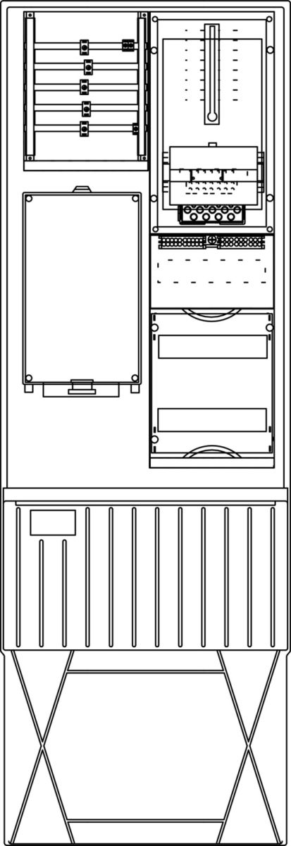 Zähleranschlusssäule ZS321.W2.36 Zähleranschlusssäule ZS321.W2.36