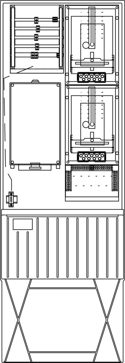 Zähleranschlusssäule ZS322.S4 Zähleranschlusssäule ZS322.S4