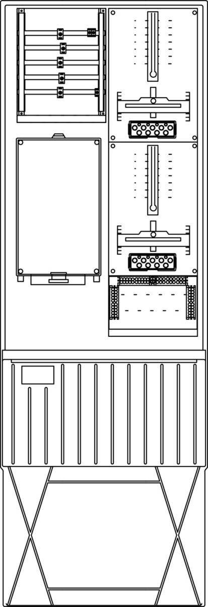 Zähleranschlusssäule ZS322.W1 Zähleranschlusssäule ZS322.W1