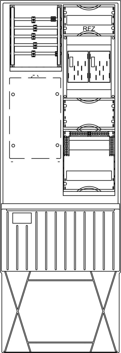Zähleranschlusssäule ZS322B.N1.12A Zähleranschlusssäule ZS322B.N1.12A