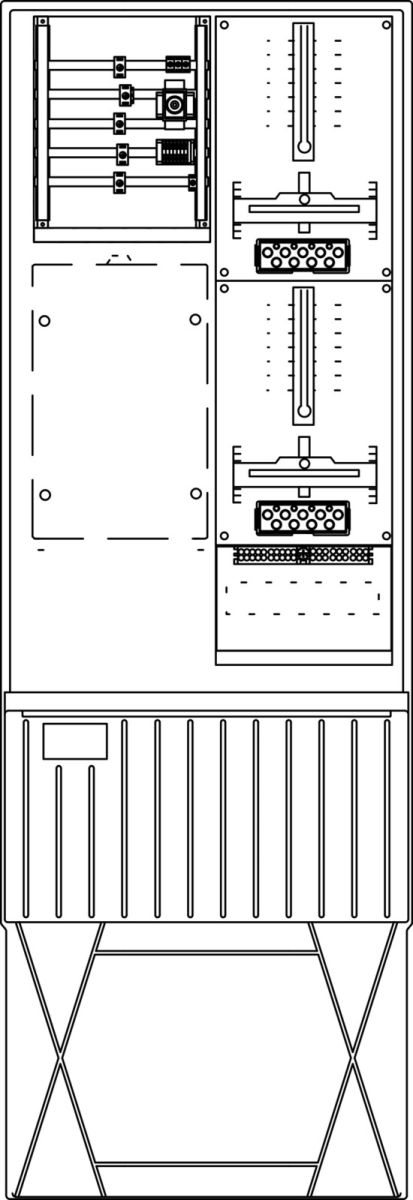 Zähleranschlusssäule ZS322T.N1.12 Zähleranschlusssäule ZS322T.N1.12