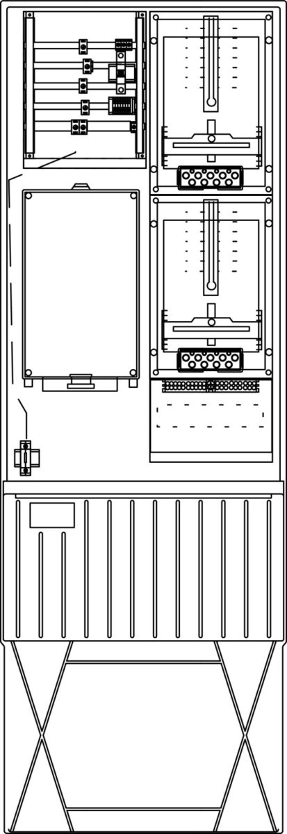 Zähleranschlusssäule ZS322T.N5.12 Zähleranschlusssäule ZS322T.N5.12