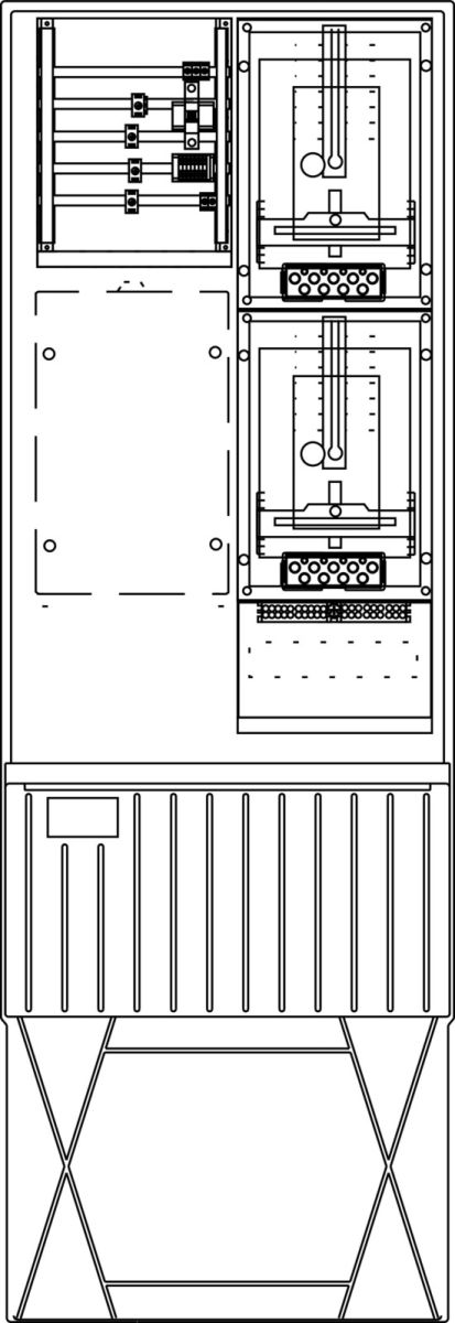 Zähleranschlusssäule ZS322T.S2.12 Zähleranschlusssäule ZS322T.S2.12