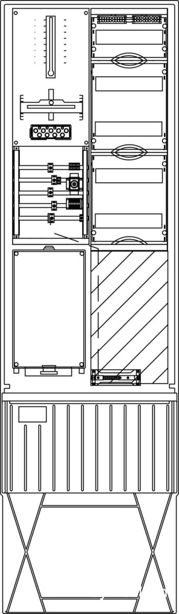 Zähleranschlusssäule ZS341.S1.12V Zähleranschlusssäule ZS341.S1.12V